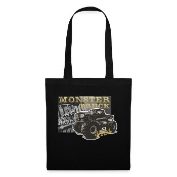 Monstertrck - Tote Bag - black - Front