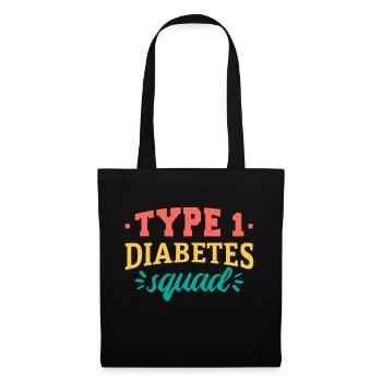 Diabetes Insulin Saying Funny Funny Gift Idea - Tote Bag - black - Front