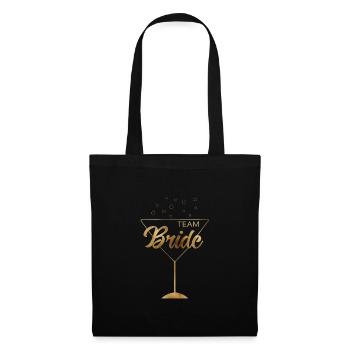team_bride_gold_ - Tote Bag - black - Front
