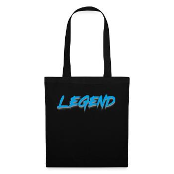 Be a legend - Tote Bag - black - Front
