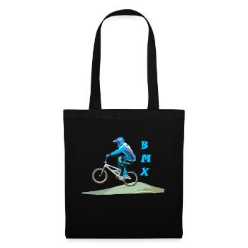 bmx - Stoffbeutel - Schwarz - Vorne