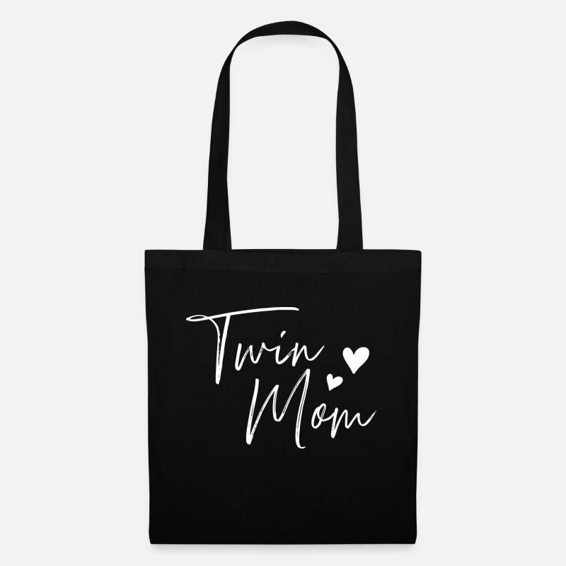 jumeaux - Sac en tissu - noir