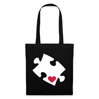 puzzle - Tote Bag - black - Front