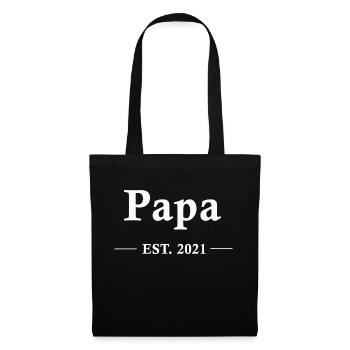 Drôle d’insolente insolente fête des pères de papa - Sac en tissu - noir - Devant