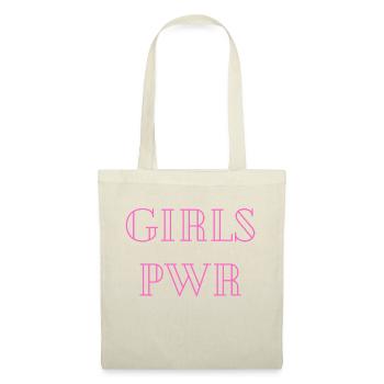 Girls Support Feminism Pride Power Geschenk - Stoffbeutel - Natur - Vorne