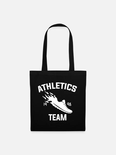 Athletics Sport - Stoffbeutel - Schwarz