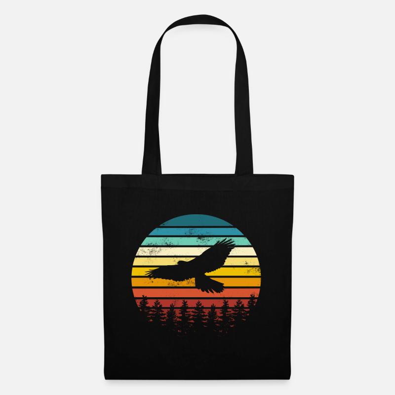 Bird Eagle - Tote Bag - black