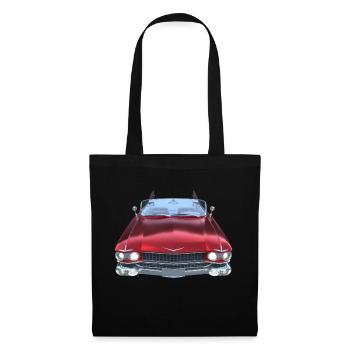 cadillac - Sac en tissu - noir - Devant