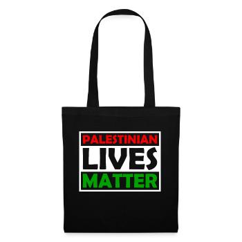 Palestinian Lives Matter - Palestine - Palestina - Tote Bag - black - Front