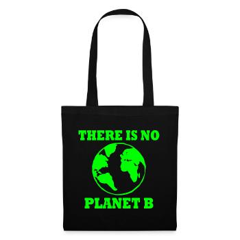 There is no planet B - Tote Bag - black - Front
