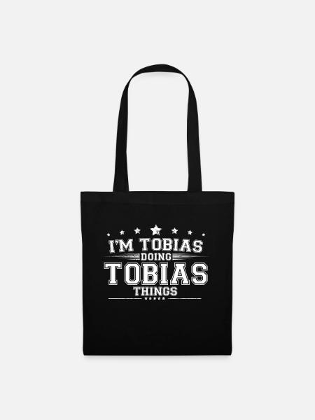Tobias - Stoffbeutel - Schwarz