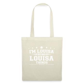 Louisa - Sac en tissu - nature - Devant