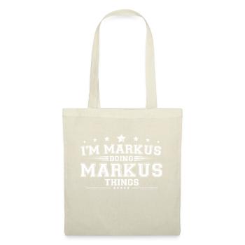 Markus - Sac en tissu - nature - Devant