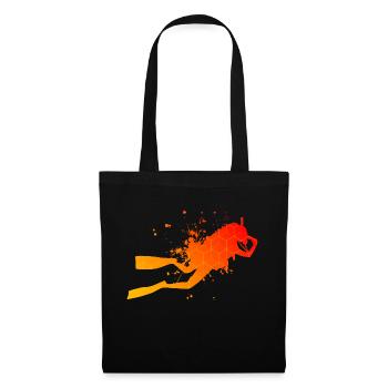 Plongée sous-marine pour hommes Plongée libre Plongée - Sac en tissu - noir - Devant