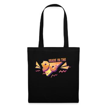 Made in the 90's - Stoffbeutel - Schwarz - Vorne