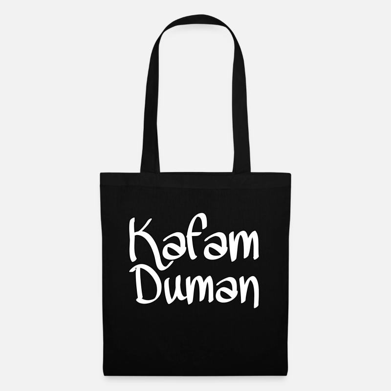 Kafam duman - Stoffbeutel - Schwarz