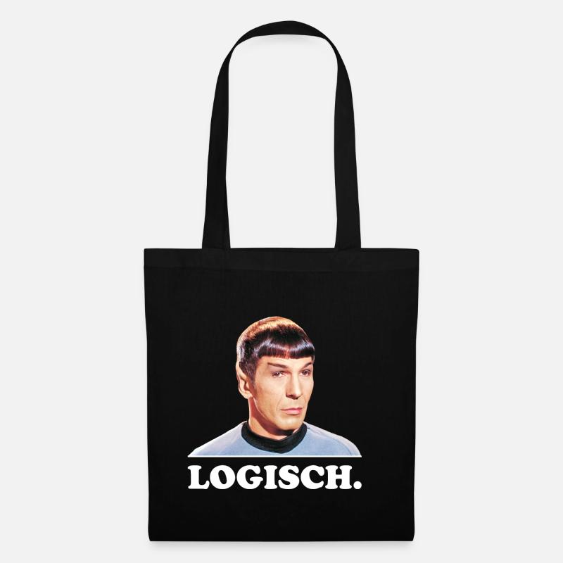 Star Trek Spock Logisch - Tote Bag - black