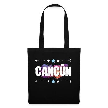 Cancun - Stoffbeutel - Schwarz - Vorne