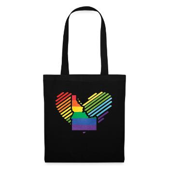 Stolz LGBT Idaho - Stoffbeutel - Schwarz - Vorne