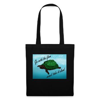 Take it slow! - Tote Bag - black - Front