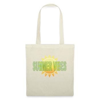 Summer Vibes - Stoffbeutel - Natur - Vorne