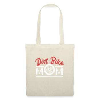 Dirt Bike Mama - Stoffbeutel - Natur - Vorne