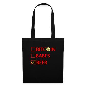 Beer - Sac en tissu - noir - Devant