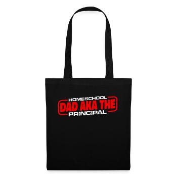 Homeschool Dad Aka The Principal 3 - Tote Bag - black - Front