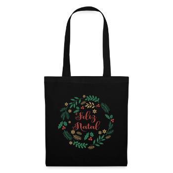 Feliz Natal Merry Christmas Merry Christmas - Tote Bag - black - Front
