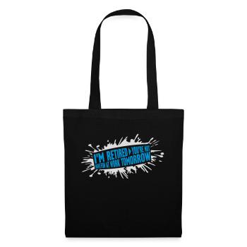 have fun at work - Tote Bag - black - Front
