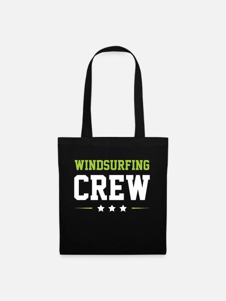 Windsurfing Crew - Stoffbeutel - Schwarz