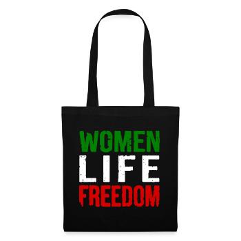 Women life freedom iran - Stoffbeutel - Schwarz - Vorne