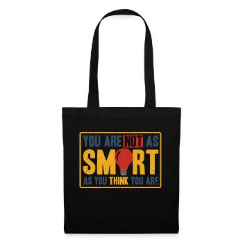Irony Black Humor Sarcastic Gift - Tote Bag - black - Front