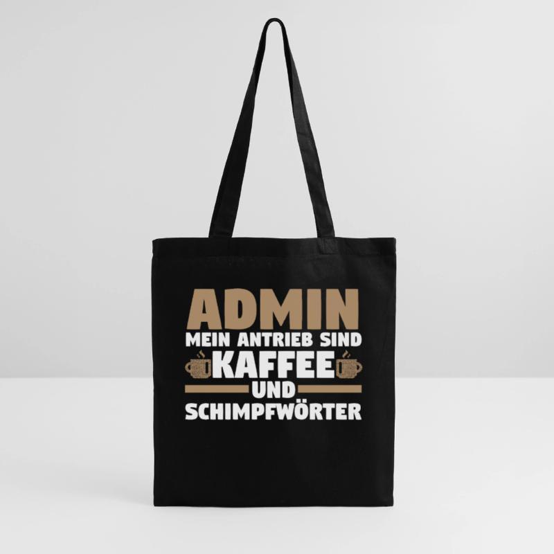 Administrator Informatiker Kaffee Programmierer Ad Stoffbeutel