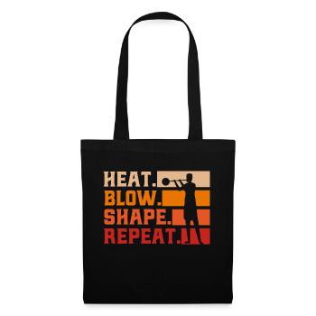 Souffleurs de verre Souffleurs de verre Souffleurs de verre Cadeau - Sac en tissu - noir - Devant