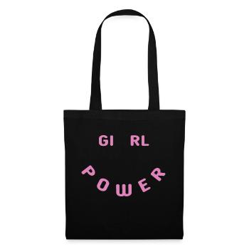 Le pouvoir des filles - Sac en tissu - noir - Devant