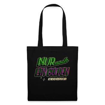 geek terrier hundehalter geburtstagsgeschenk tier - Stoffbeutel - Schwarz - Vorne