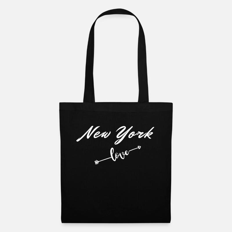 New York - Stoffbeutel - Schwarz