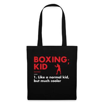 Sport Kid Definition Boxing - Tote Bag - black - Front