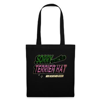 greyhound doggie christmas birthday bloodhound - Tote Bag - black - Front