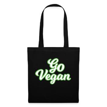 Vegan Veggie - Tote Bag - black - Front