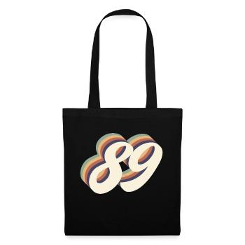 89th anniversary vintage - Tote Bag - black - Front
