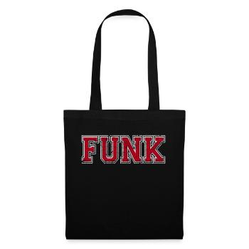 Funk Big Grunge - Stoffbeutel - Schwarz - Vorne