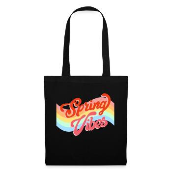 Spring Vibes - Tote Bag - black - Front