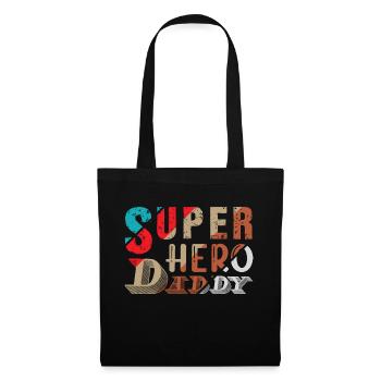 Supper Hero Dad - Tote Bag - black - Front