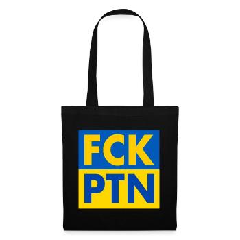 Fck ptn - Sac en tissu - noir - Devant