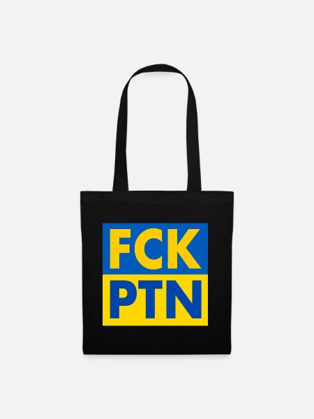 Fck ptn - Stoffbeutel - Schwarz