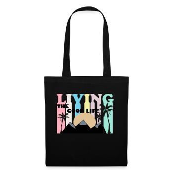 Living the good Life - Summer - Tote Bag - black - Front