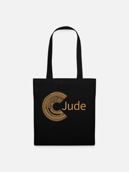 Für Jude - Stoffbeutel - Schwarz