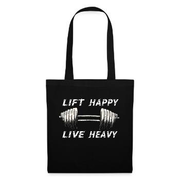 GYM TSHIRT - Sac en tissu - noir - Devant